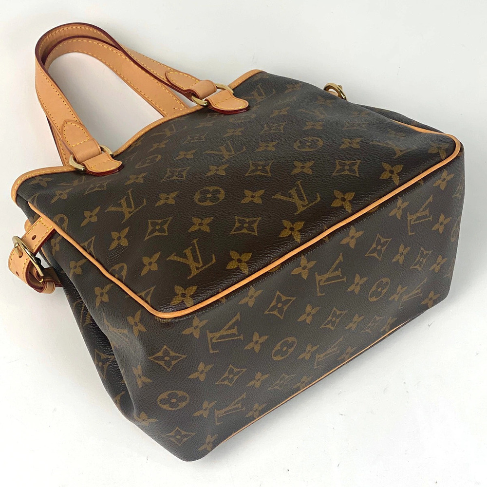 Louis Vuitton Tote Batignolles Handbag Brown Monogram Bag